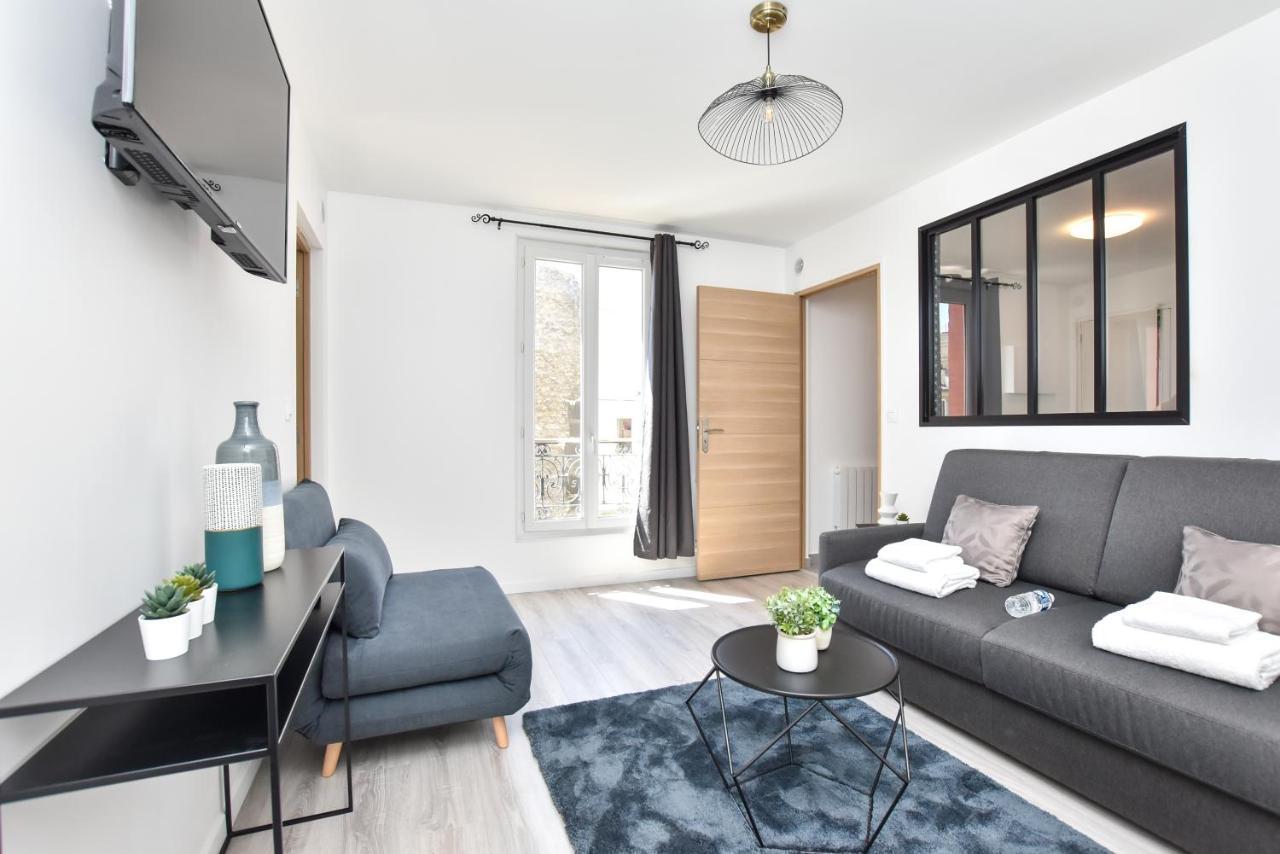Authentic Apartment - 1Br-4P - La Villette ปารีส ภายนอก รูปภาพ